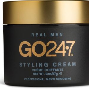 GO247 Styling Cream - Medium Hold/Matte Finish, 2 Oz