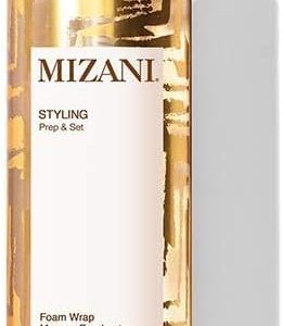 Mizani Foam Wrap Curly Hair Styling Foam - Anti Frizz Moisturizing Hair Mousse with Shea Butter, Smooth and Shine, Non-Greasy, Silicone-Free, Free from Drying Alcohols